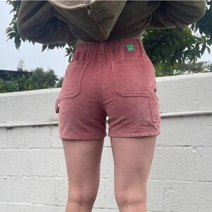 EMPYRE Laurel Corduroy Grungecore Shorts Skater Boho Chic Zumiez Xs Blush Cargo